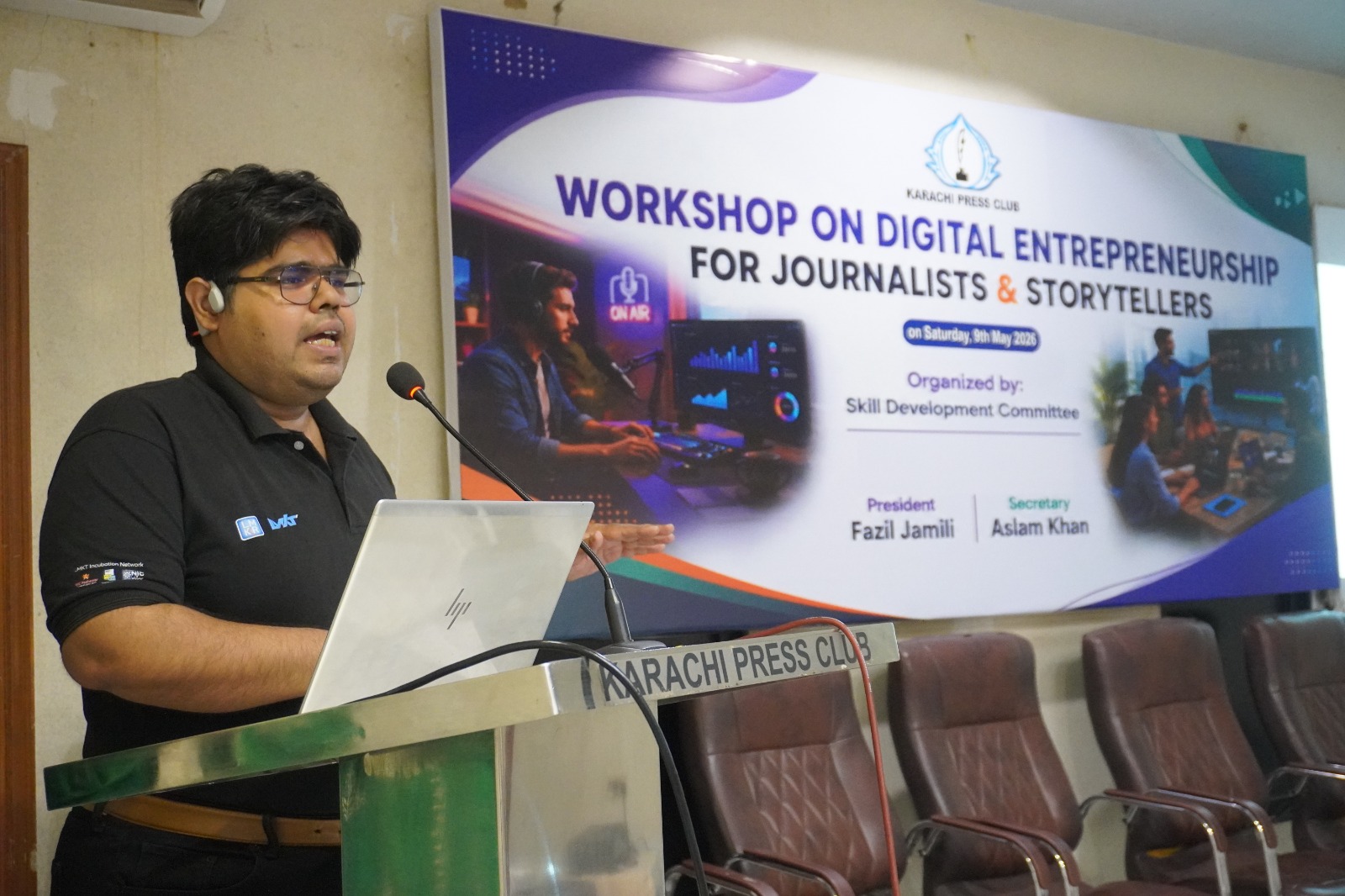 Journalists Turn Entrepreneurs: Packed Workshop at Karachi Press Club Sparks Media Startup Momentum