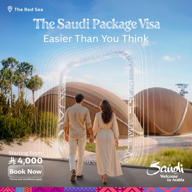 Saudi Arabia Launches ‘Package Visa’ to Make Travel Easier for International Tourists Saudi Arabia Launches ‘Package Visa’ to Make Travel Easier for International Tourists